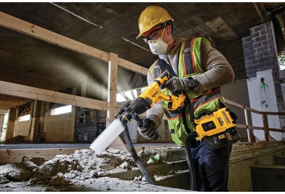 DEWALT 20V MAX Rotary Hammer, SDS Plus, 1-1/8-Inch, Tool Only (DCH263B)