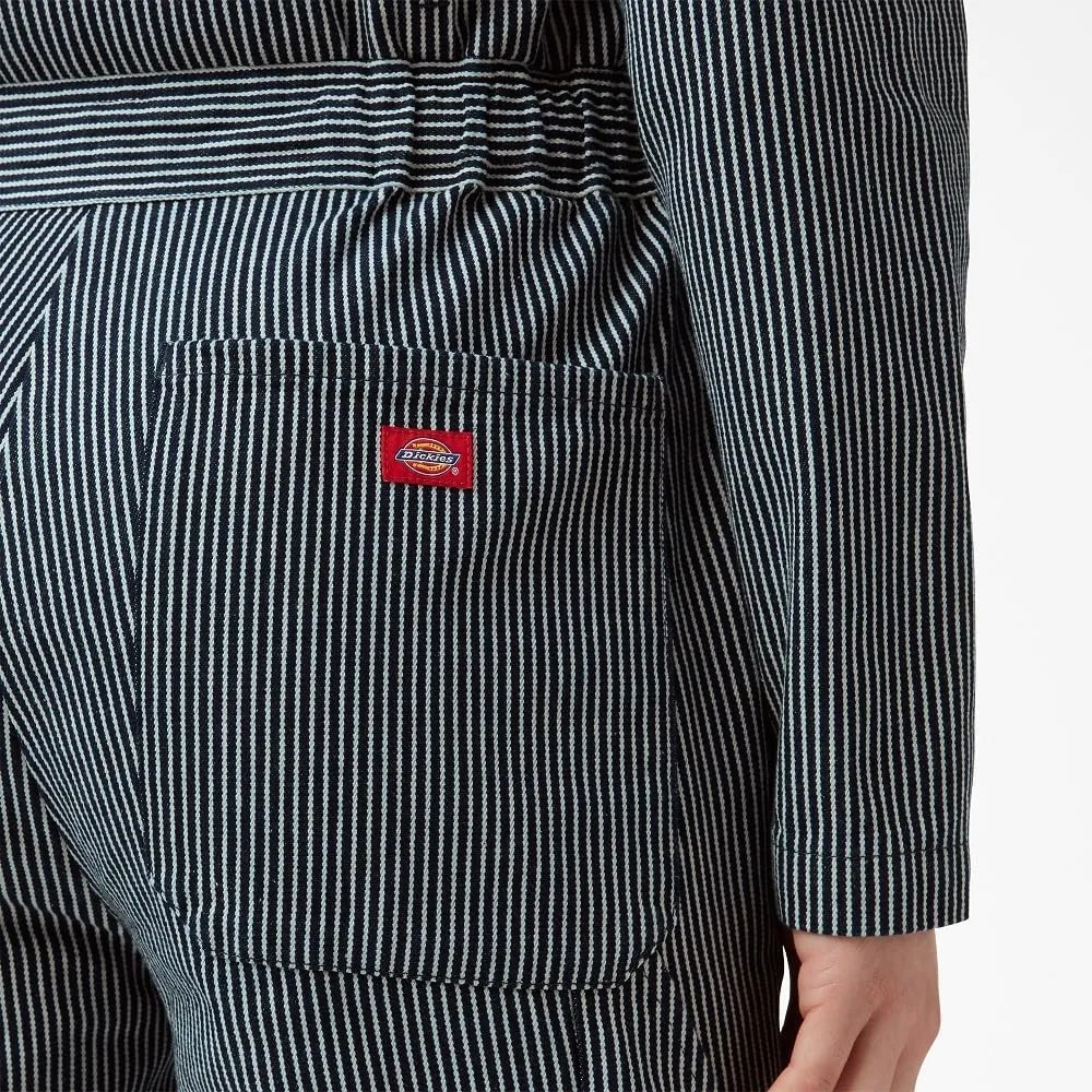 Dickies womens Long Sleeve Hickory Stripe Coveralls