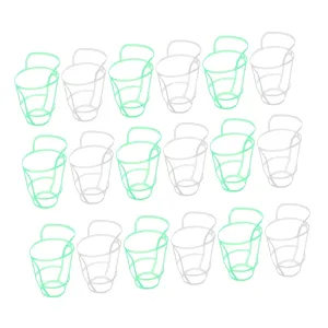 Didiseaon Bottle Sleeve 20pcs Plastic Hanging Net Bag for Saline Bottle Storage Hospital Accessories