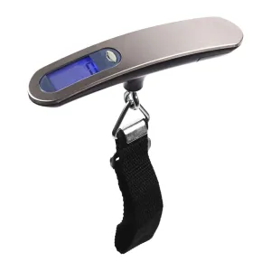 Digital Luggage Scales, Weight Scale Digital Luggage Scale Portable Electronic LCD Scale Weight Balance Suitcase Travel Bag Hanging Steelyard Hook Scales Weighing