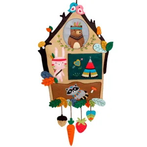 DIY Kit Felt Storage Bag Wall Hanging Bag Decoration