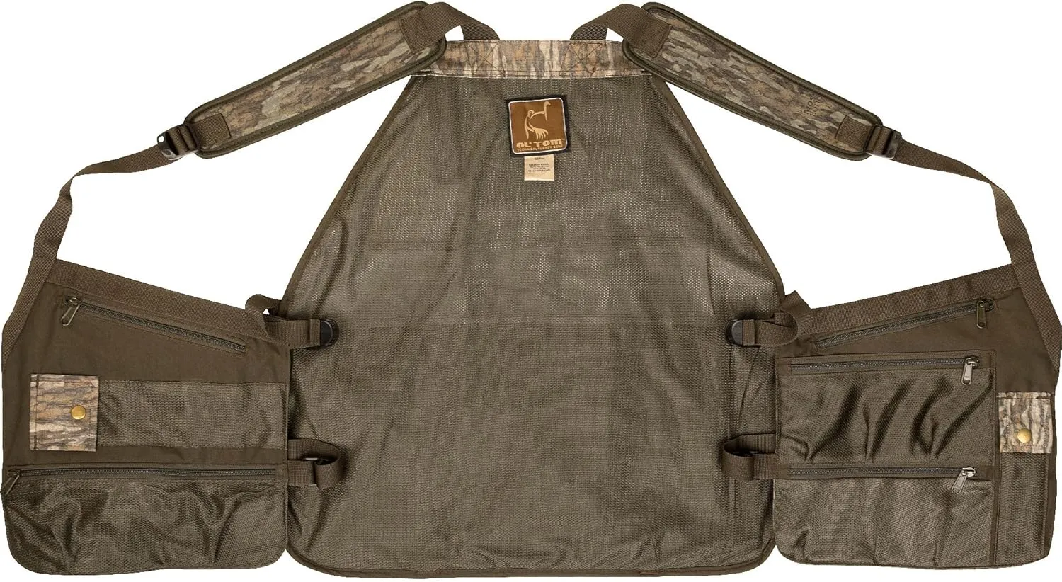 Drake Waterfowl Ol’Tom Time & Motion Easy-Rider Adjustable Turkey Vest for Hunting