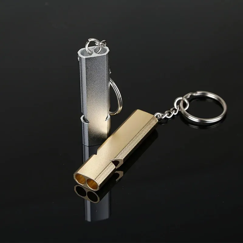 Dual-tube Survival Whistle
