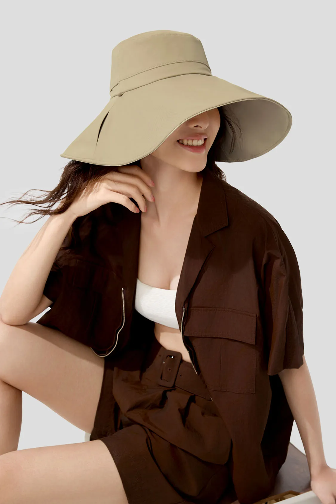 Dual - Women's Reversible Sun Fisherman Hat UPF50 