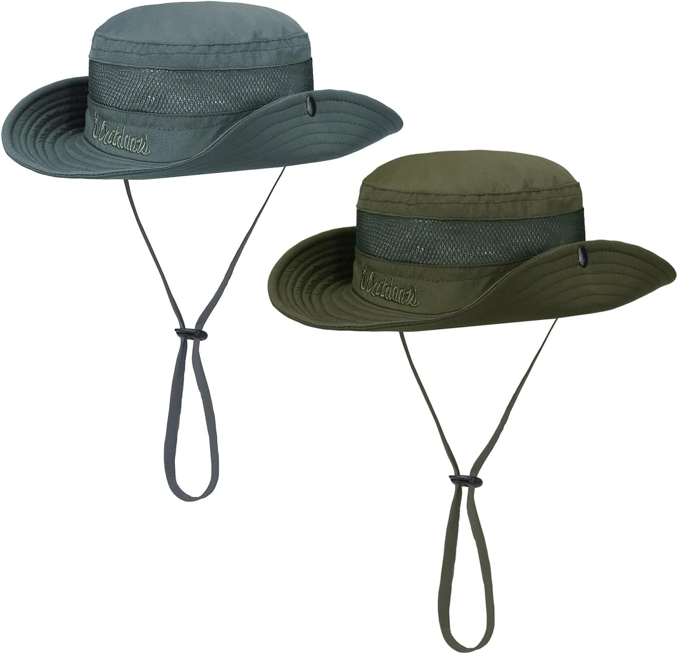 Durio Kids Sun Hats - UPF 50  Wide Brim Sun Protection for Boys & Girls
