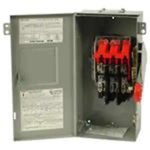 Eaton / Cutler Hammer DH322NRK Heavy Duty Fusible Safety Switch 60 Amp, 3 Pole, 240 Volt,