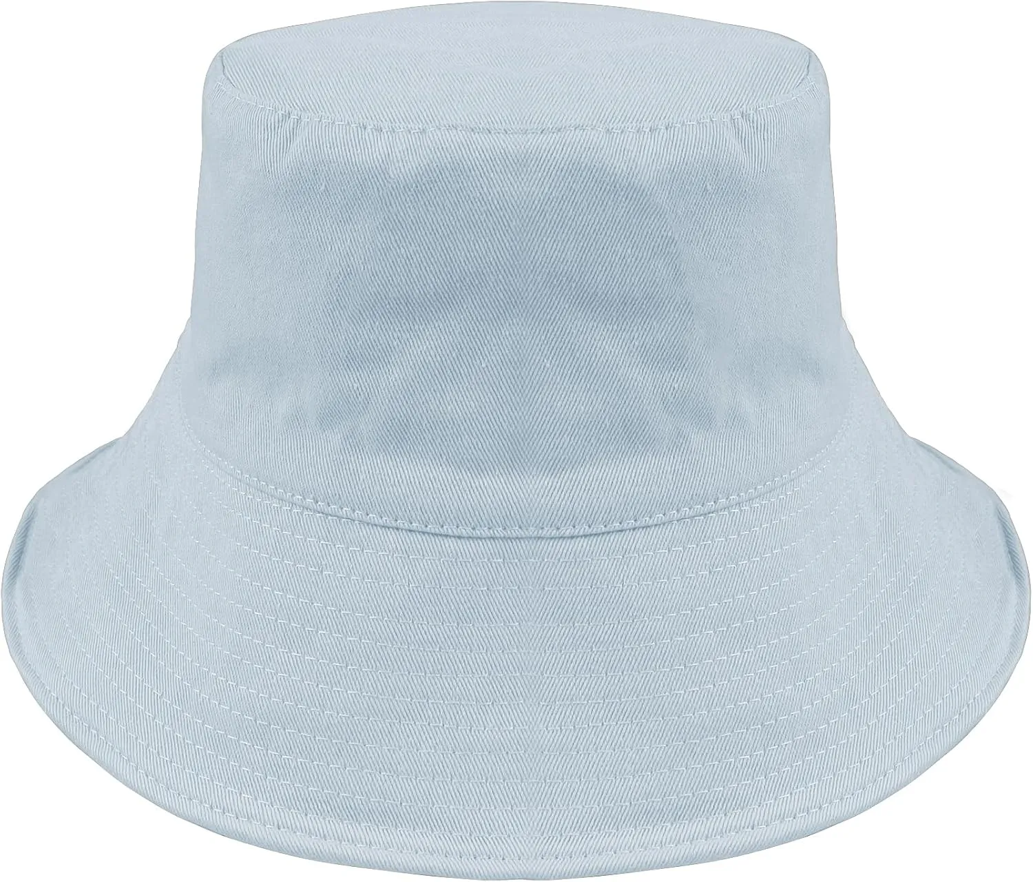 Eigso Unisex Cotton Bucket Hat for Women Men Solid Colors Outdoor Summer Fisherman Hat for Woman Man Beach Travel Sun Hats