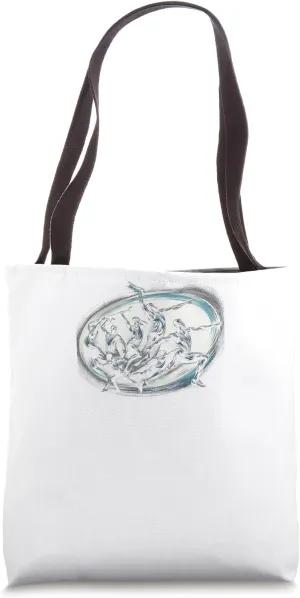 Elegant Hammer Throw Motion Tote Bag