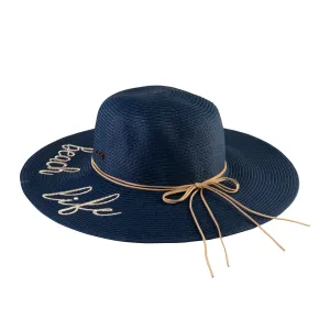 Embroidered Straw Hat Collection - Model FH276