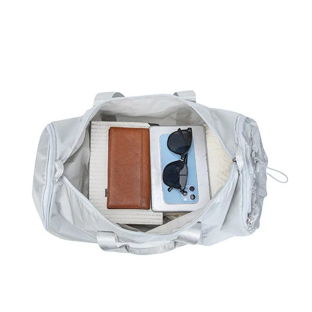 Eston Duffle Bag In Grey