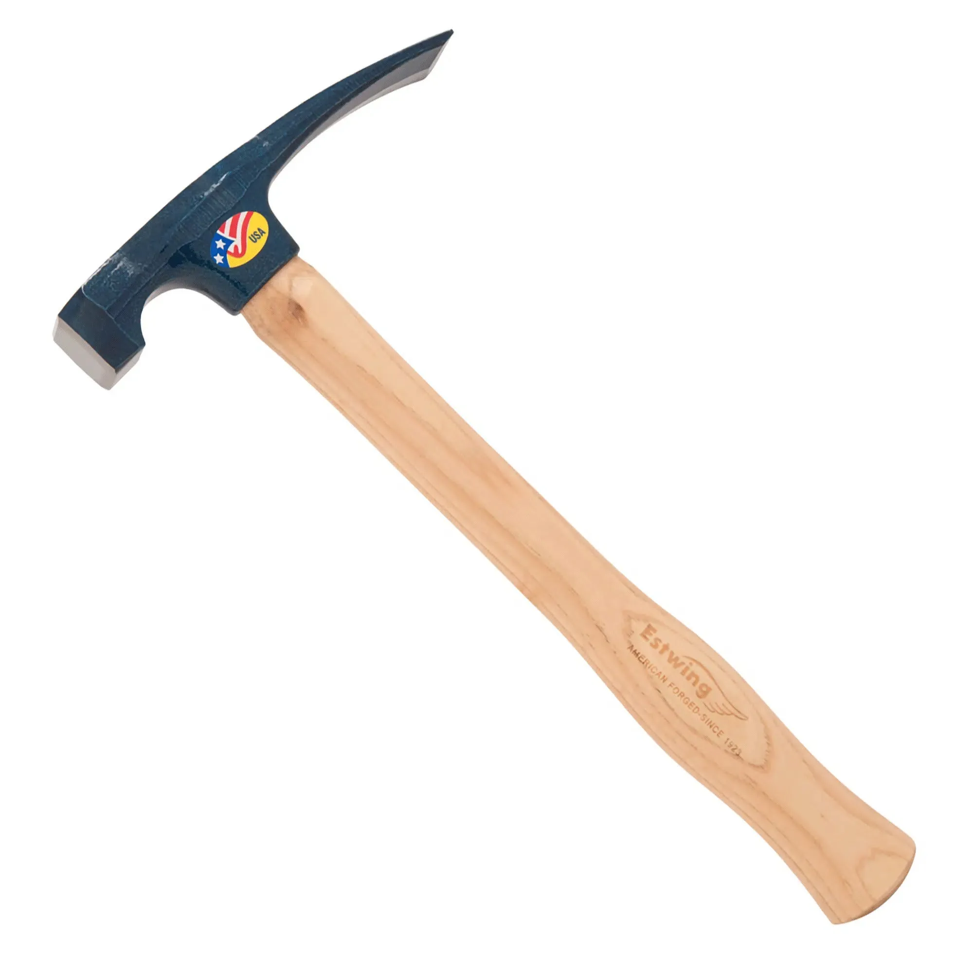 Estwing® Chisel-Edge Bricklayer / Mason's Hammer with Wooden Handle