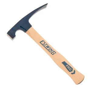 Estwing® Chisel-Edge Bricklayer / Mason's Hammer with Wooden Handle