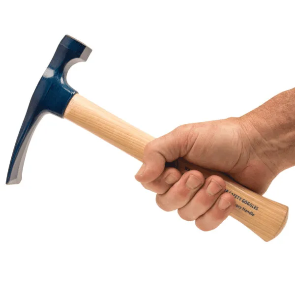 Estwing® Chisel-Edge Bricklayer / Mason's Hammer with Wooden Handle