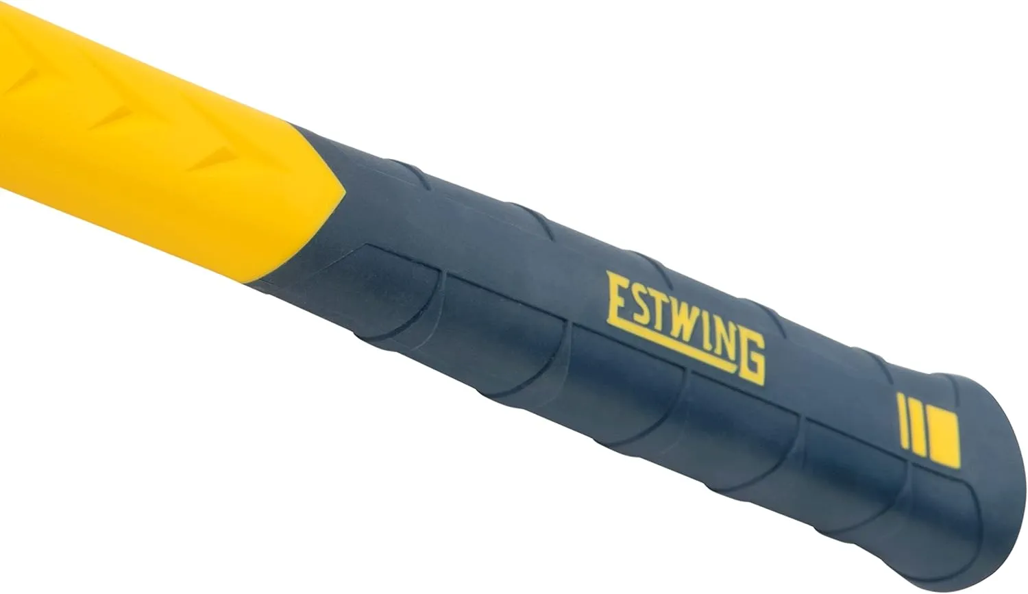 ESTWING Sure Strike Engineer's Hammer - 40 oz Sledge with Fiberglass Handle & No-Slip Cushion Grip - MRF40E