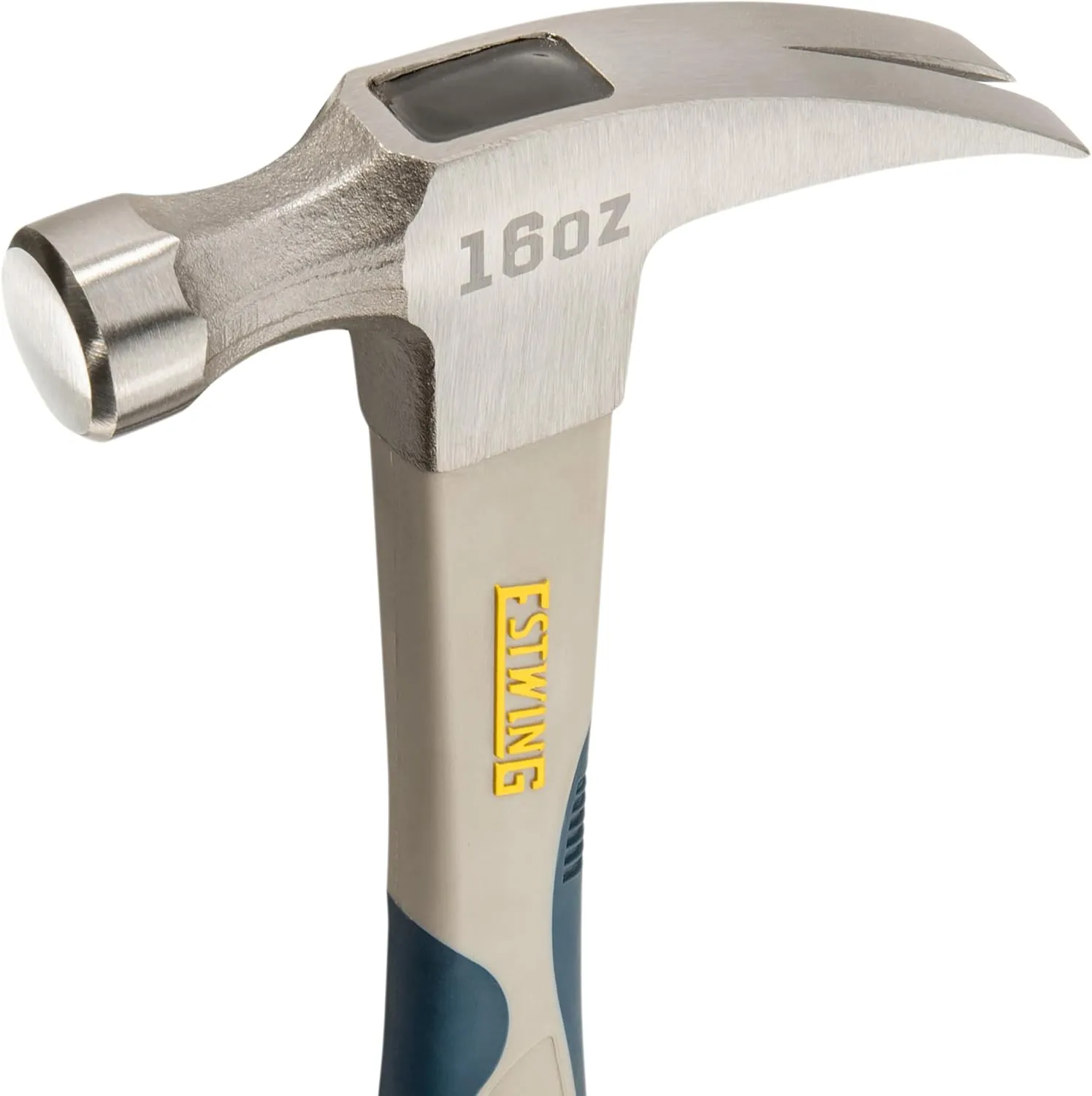ESTWING Sure Strike Hammer - 16 oz Rip Claw Hammer with Smooth Face & Carbon Fiber Handle - SSCF16S