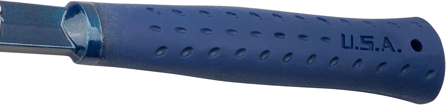 ESTWING Ultra Series Hammer - 15 oz Rip Claw Framing Hammer with Smooth Face & Shock Reduction Grip - E6-15S