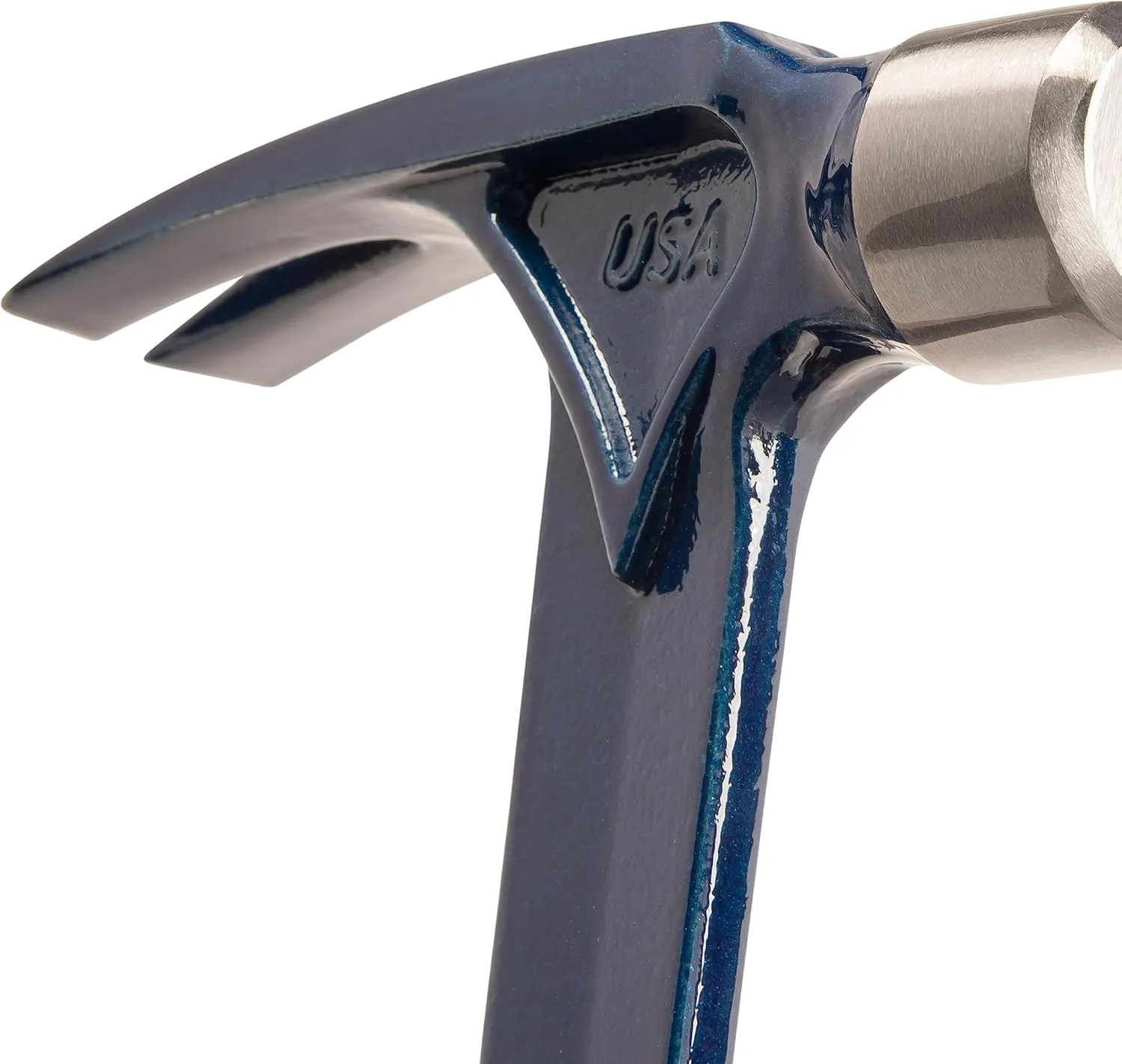 ESTWING Ultra Series Hammer - 15 oz Rip Claw Framing Hammer with Smooth Face & Shock Reduction Grip - E6-15S