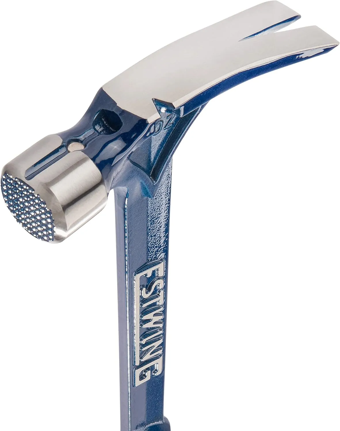 ESTWING Ultra Series Hammer - 19 oz Rip Claw Framing Hammer with Milled Face & Shock Reduction Grip - E6-19SM