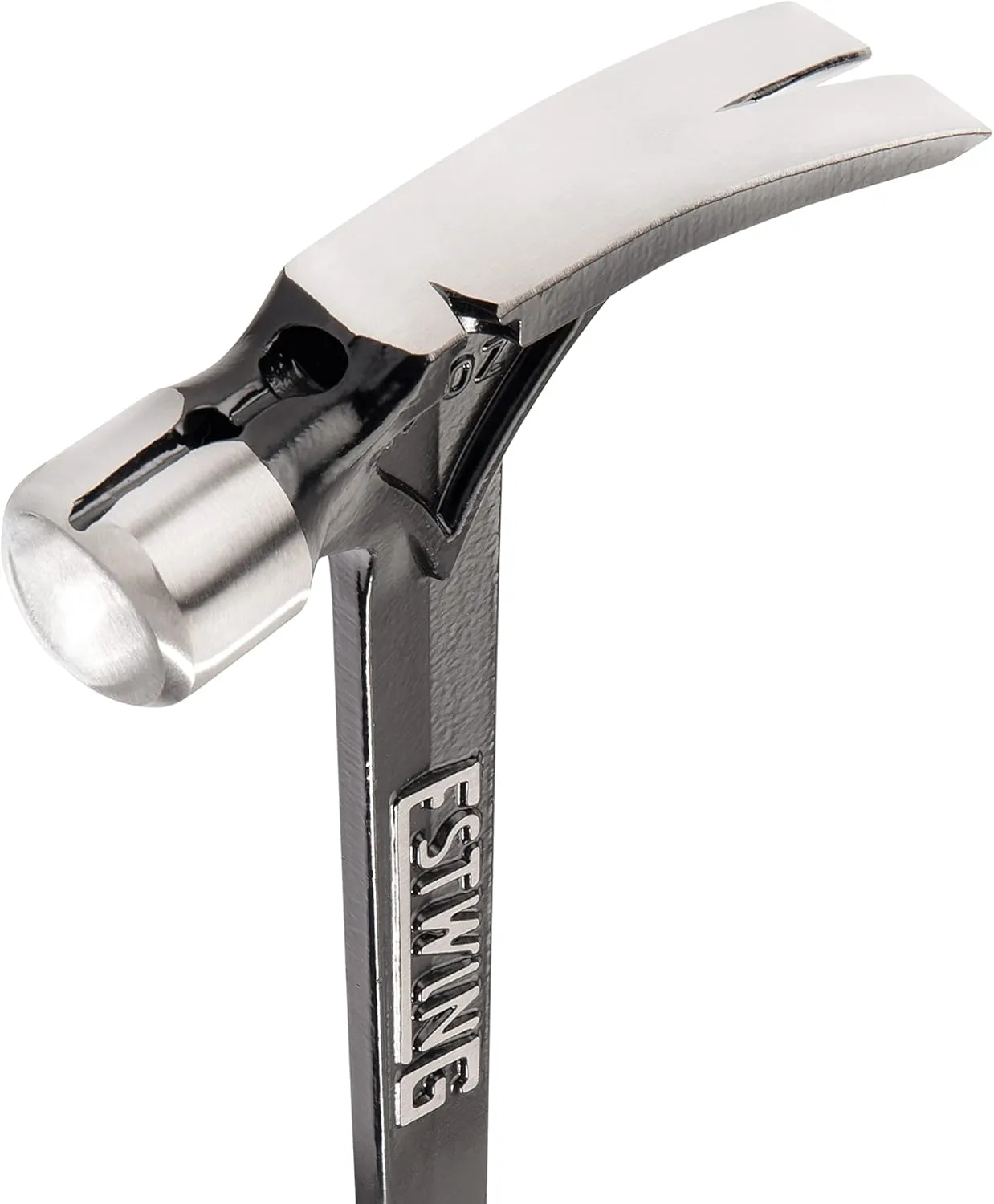 ESTWING Ultra Series Hammer - 19 oz Rip Claw Framing Hammer with Smooth Face & Shock Reduction Grip - EB-19S