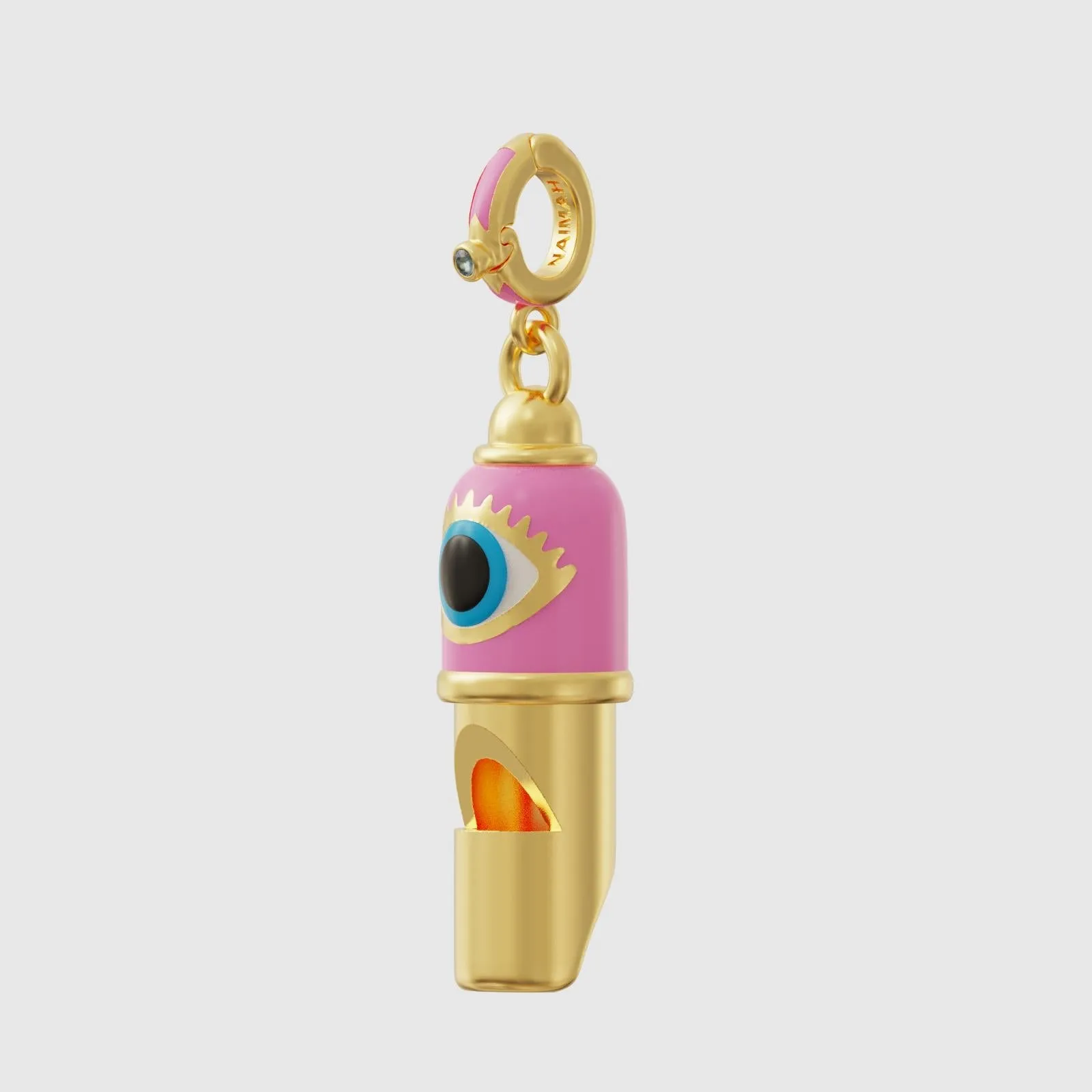 Evil Eye Whistle Pendant