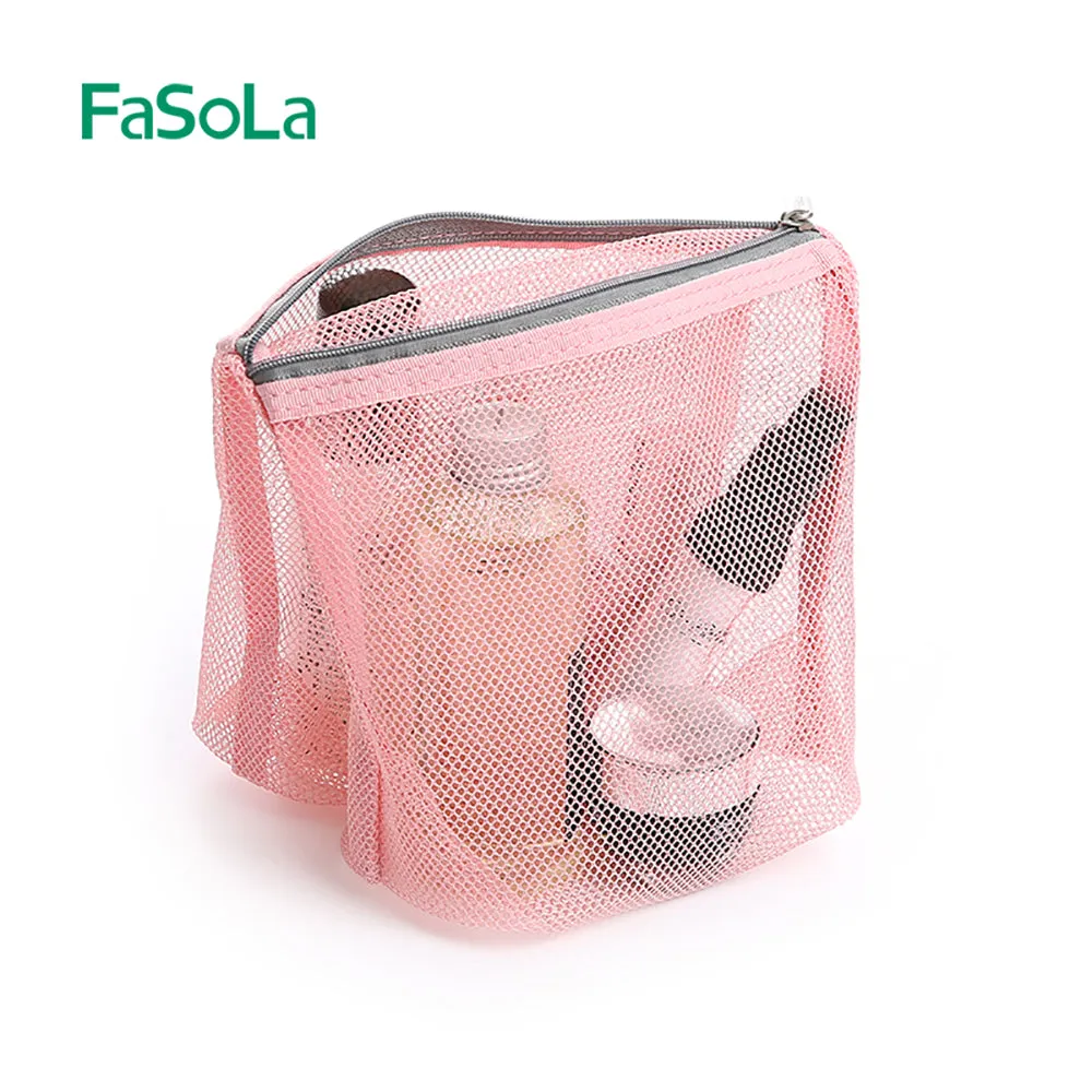 FaSoLa Double-Sided Mesh Storage Bag S - Gray