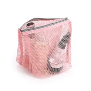 FaSoLa Double-Sided Mesh Storage Bag S - Pink