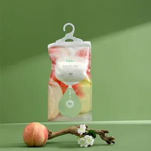 FaSoLa Hanging Moisture Absorber Bag - Peach Scent