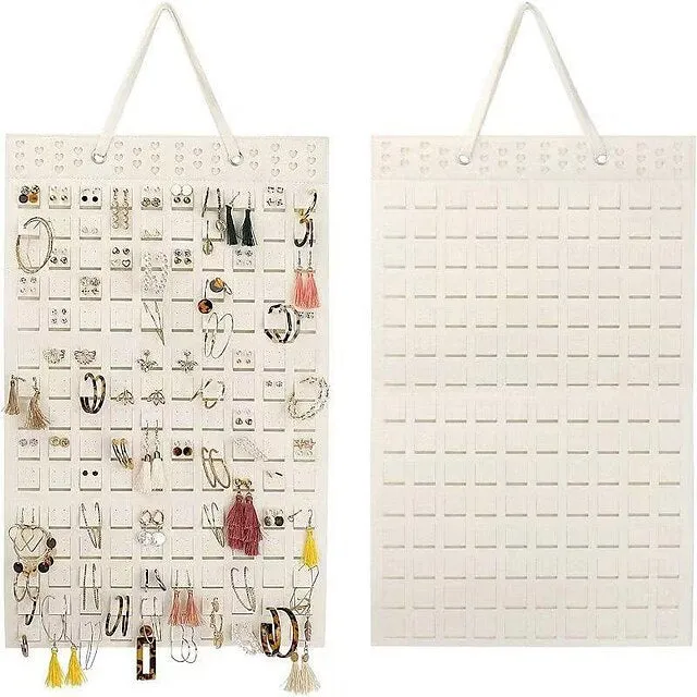 Felt Hanging Bag Earring Storage Hanging Bag Wall Hanging Jewelry Earrings Necklace Ring Storage