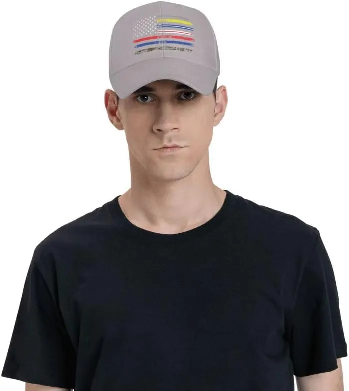 First Responders Hero Flag Nurse E-M-S Police Fire Military Flag-Baseball Caps Denim Hats Cowboy Knit hat Fisherman's hat