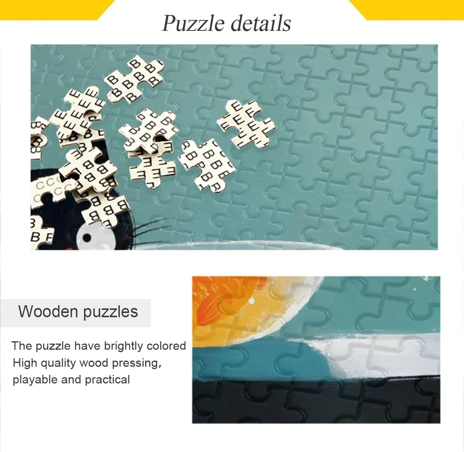 Fish Cat Funny Jigsaw Puzzle for Adults 1000 Pieces, Extremely Challenging and Difficult Puzzle for Family Games, Party Entertainment, and Brain Teasing Fun