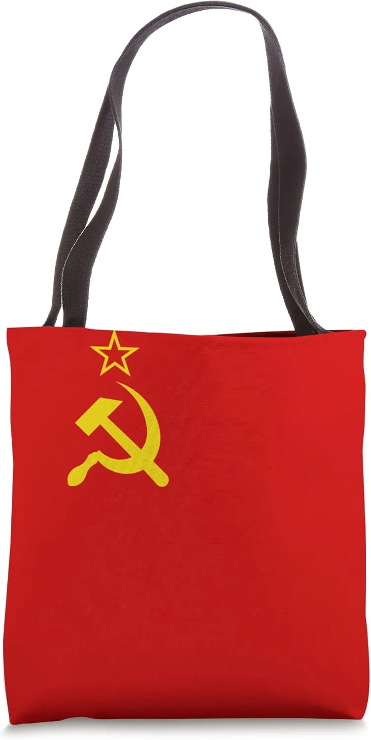 Flag of Soviet Union Tote Bag