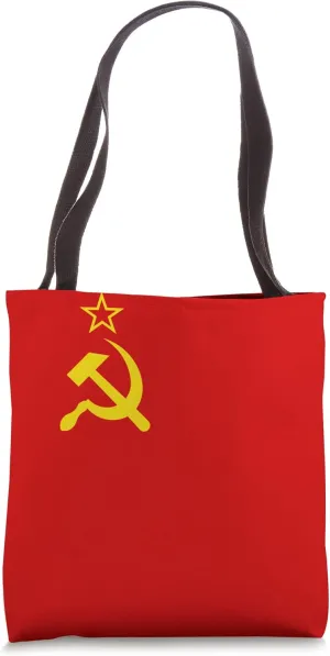 Flag of Soviet Union Tote Bag
