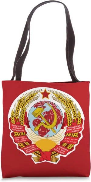 Flag of the Soviet Union (1922–1923) Tote Bag