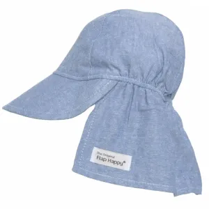 Flap Happy UPF 50  Original Flap Hat Chambray