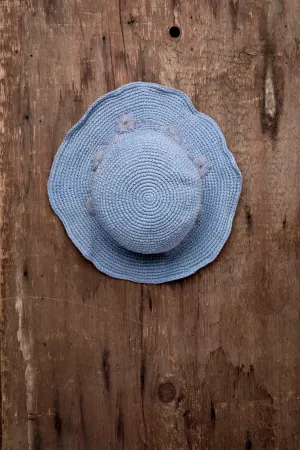 Fleur Slate Cloud Sun Hat UPF 35