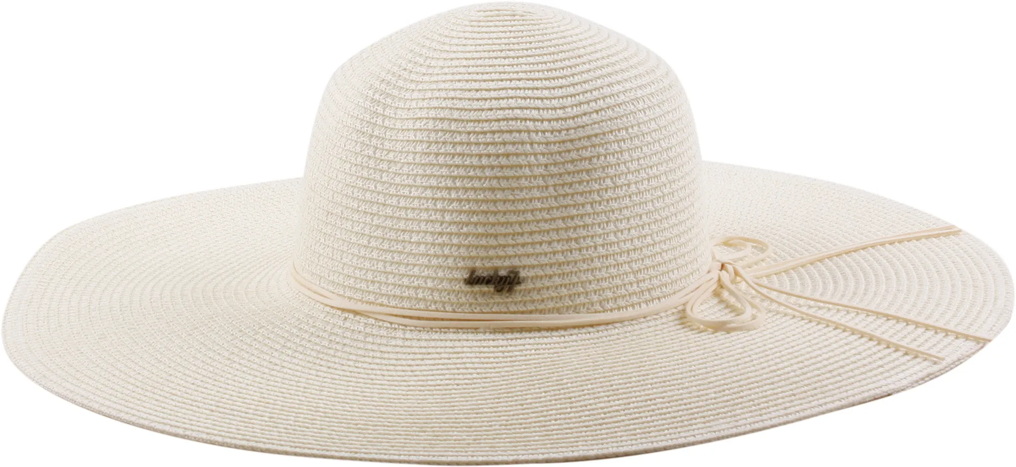 Floppy Straw Hat Collection with Ribbon Accent - Model FH345