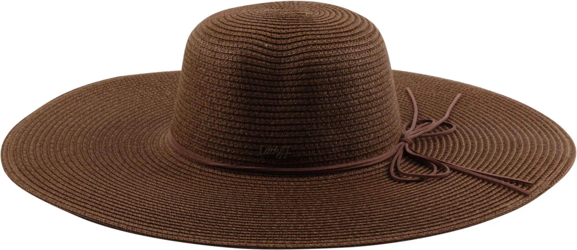 Floppy Straw Hat Collection with Ribbon Accent - Model FH345