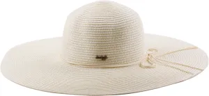 Floppy Straw Hat Collection with Ribbon Accent - Model FH345
