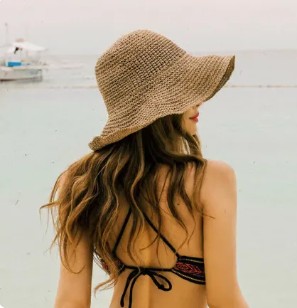 Floppy Straw Hat