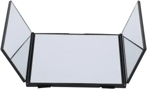 Foldable Makeup Mirror, With Hook and Loop Design for Hoom