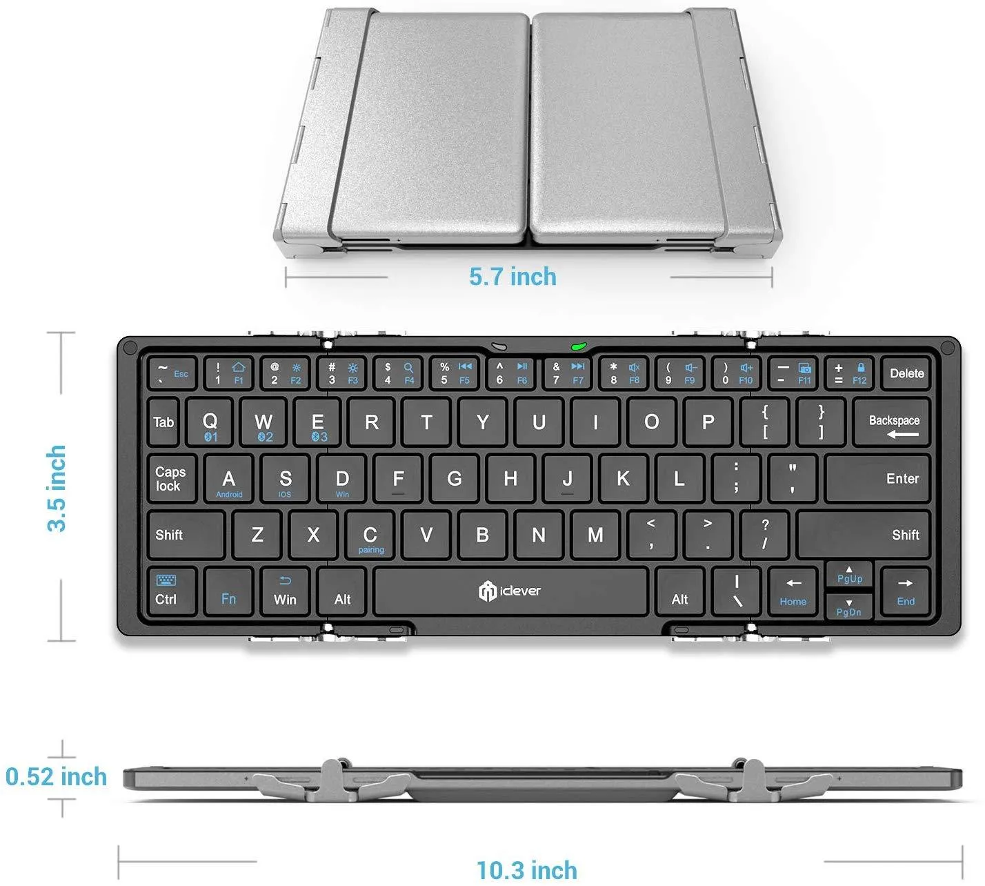 Foldable Wireless Keyboard