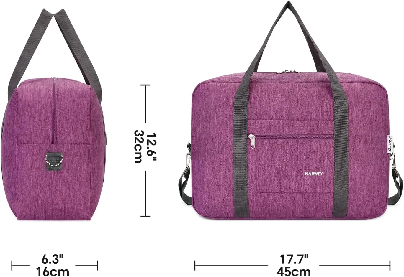 For Spirit Airlines Personal Item Bag 18x14x8 Foldable Travel Duffel Bag Tote Carry on Luggage Duffle Overnight for Women and Men