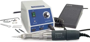 Foredom K.1080 Hammer Micromotor Kit, 115V/230V, Variable Speed, Lightweight, Stone Setting/Engraving Micromotor Kit