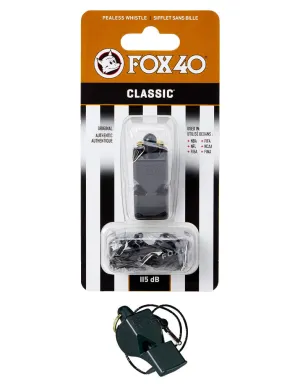 Fox 40 Classic Whistle   Lanyard