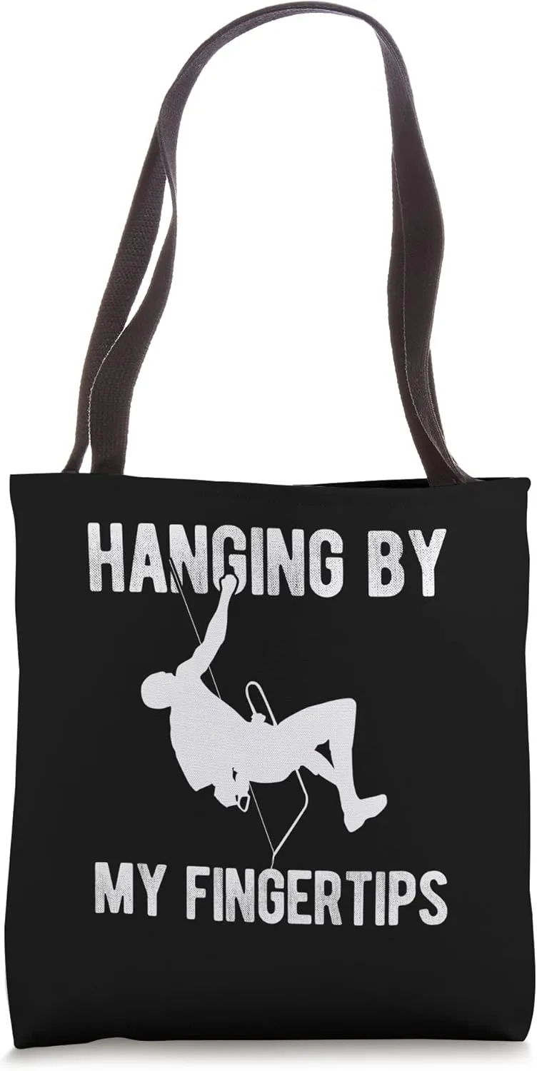 Free Climbing Boulder Tote Bag