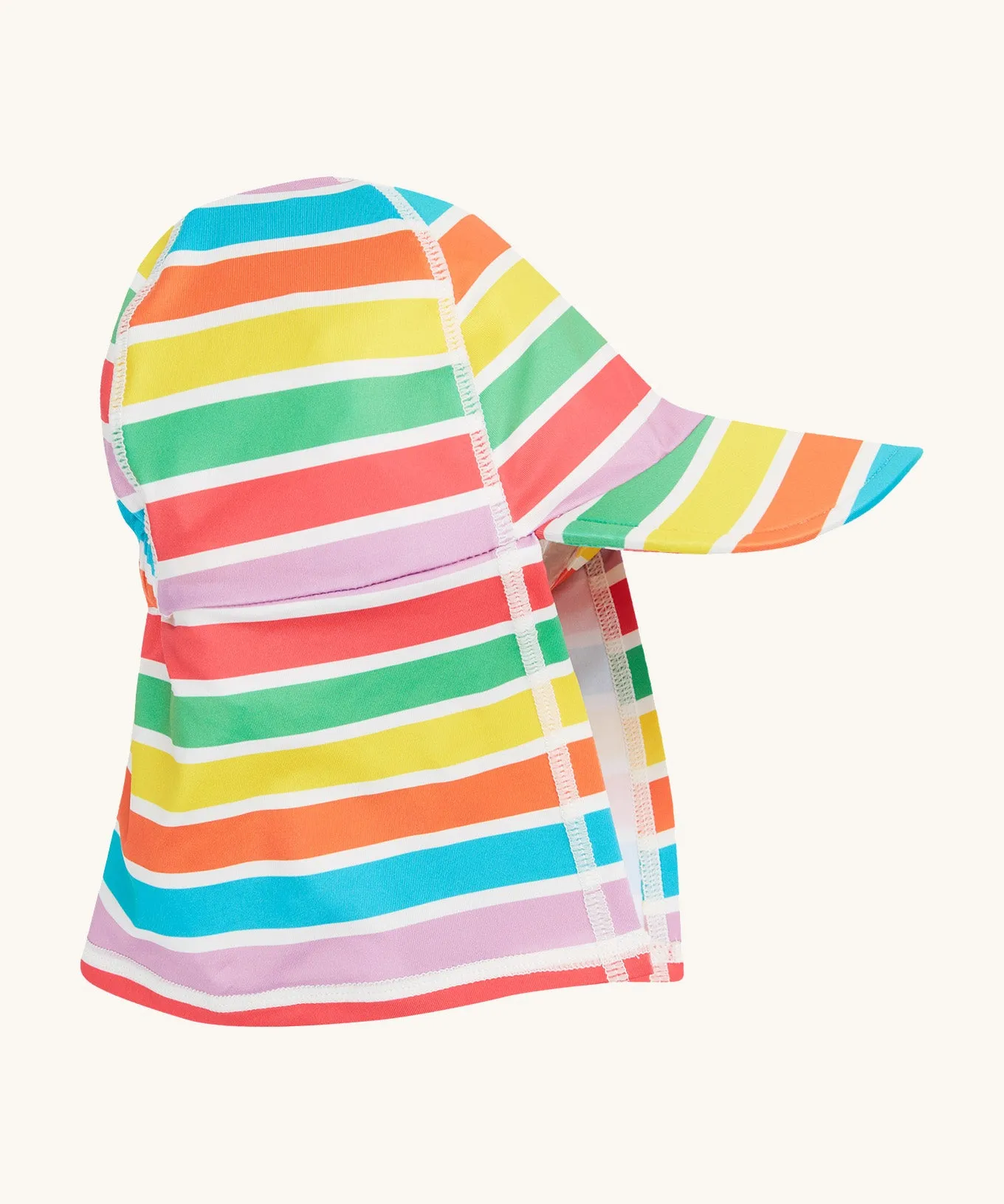 Frugi Little Swim Legionnaires Hat - Summer Stripe