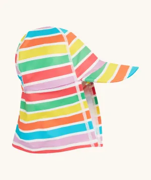 Frugi Little Swim Legionnaires Hat - Summer Stripe