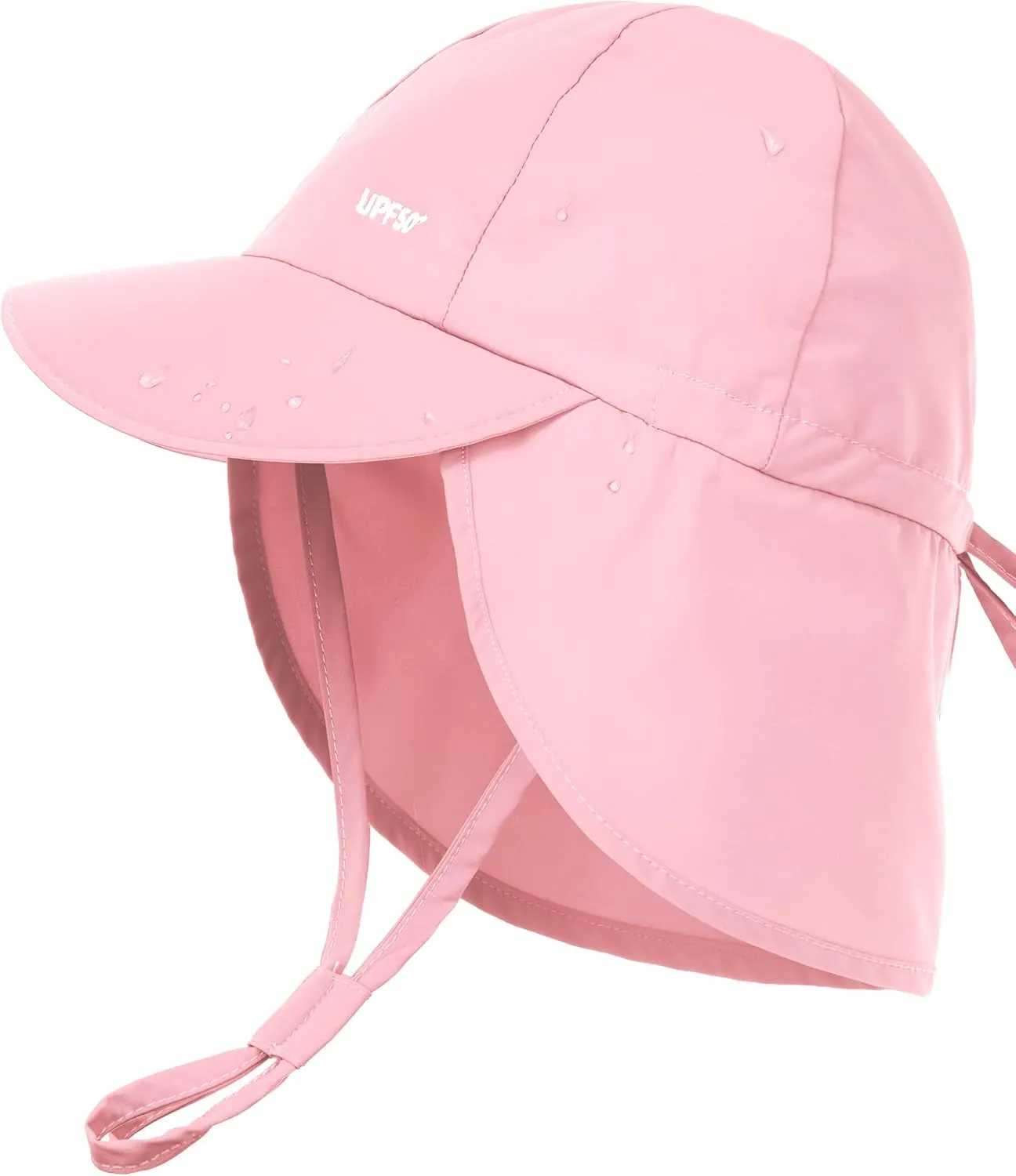 FURTALK Baby Sun Hat with Neck Flap UPF 50  Adjustable Baby Boys Girls Summer Beach Hat for Traveling Swim Hat