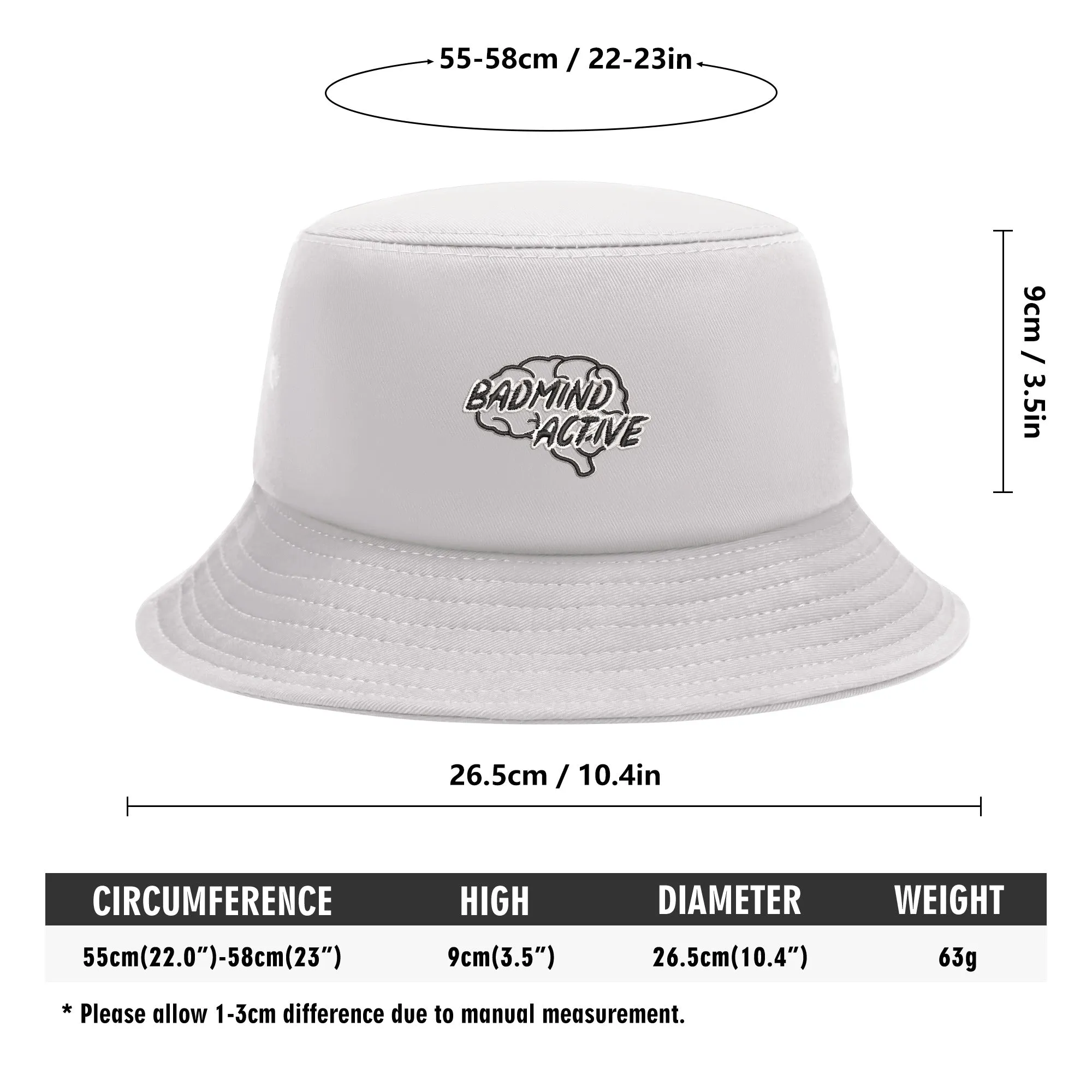 FZ Unisex Bucket Hats