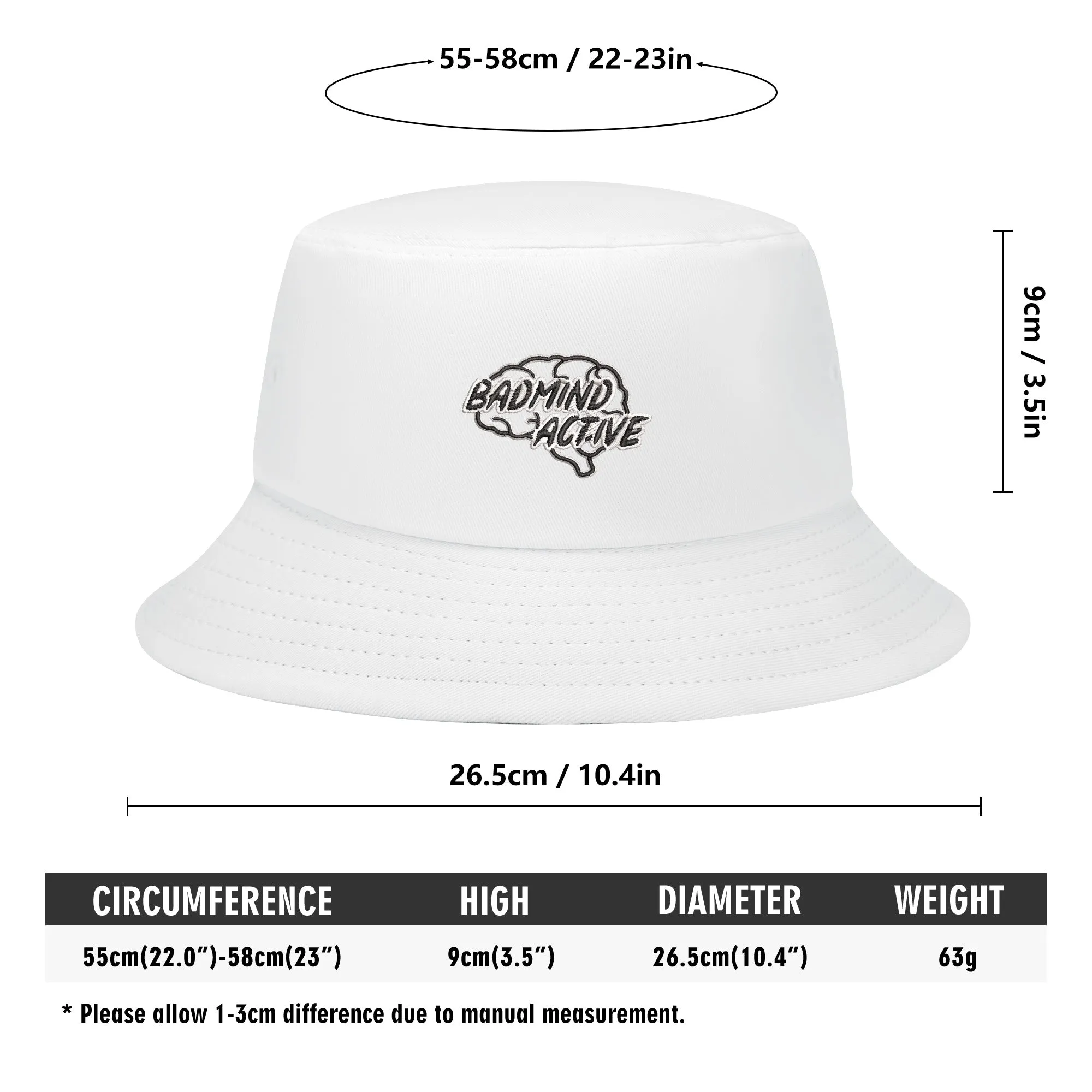 FZ Unisex Bucket Hats